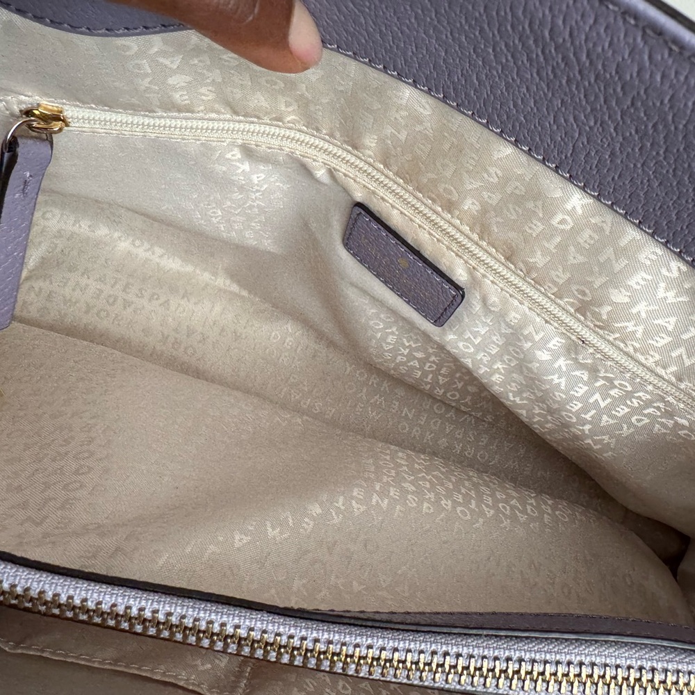 Kate Spade Lavender Tote Bag - Picture 5 of 16